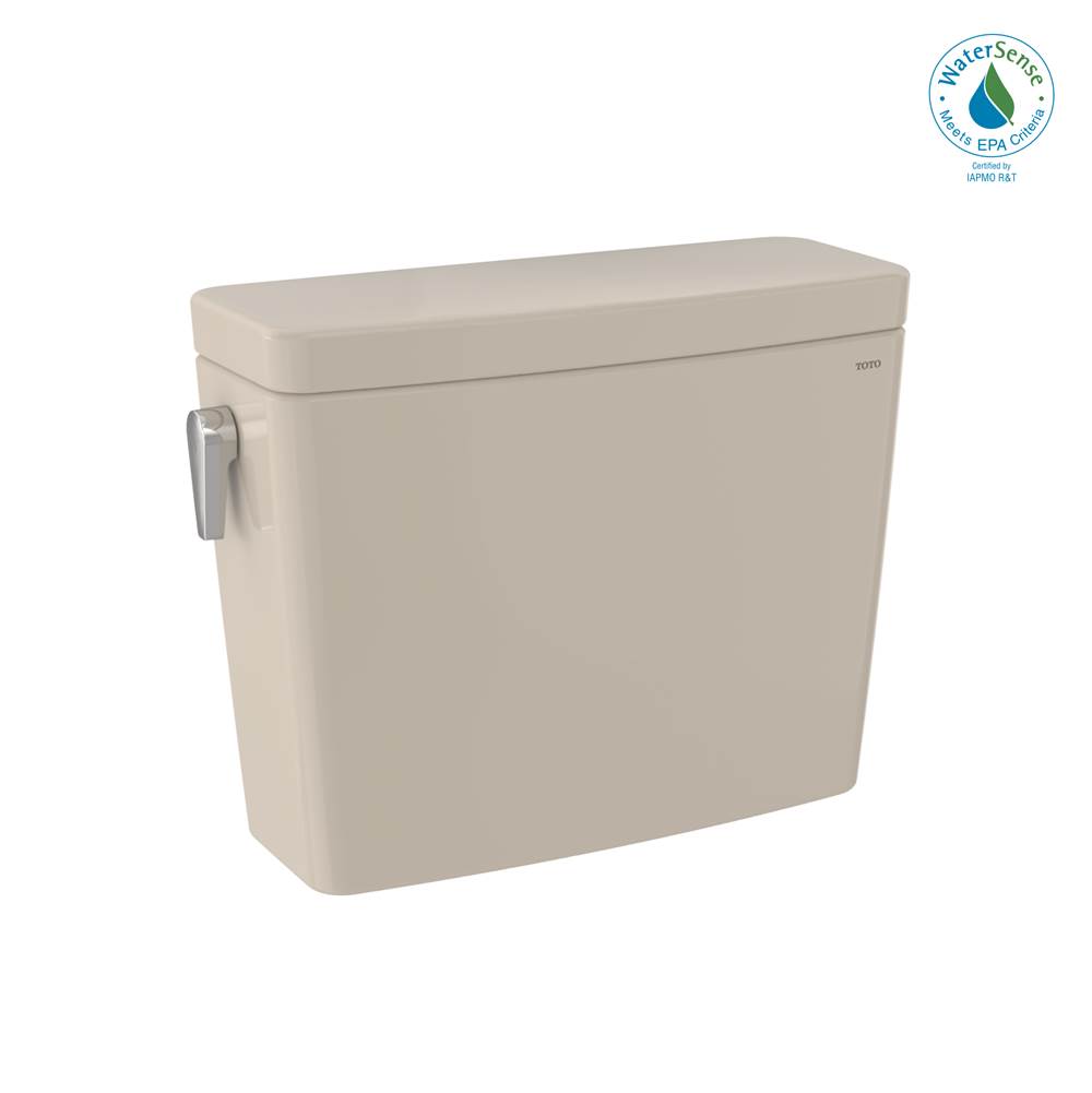 TOTO Drake® Two-Piece Elongated Dual Flush 1.6 and 0.8 GPF Toilet Tank with WASHLET®+ Auto Flush Compatibility, Bone