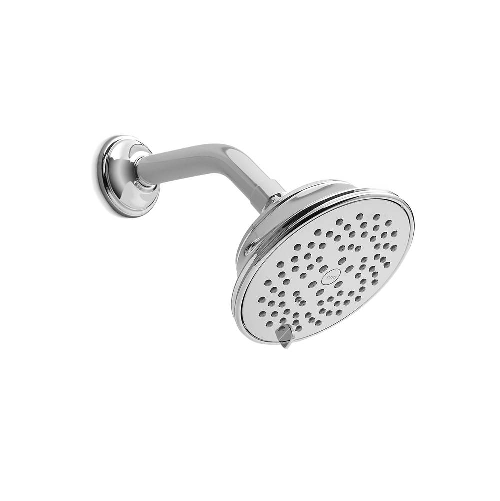 TOTO Traditional Collection Series A Five Spray Modes 2.5 GPM 5.5 inch Showerhead, Polished Chrome