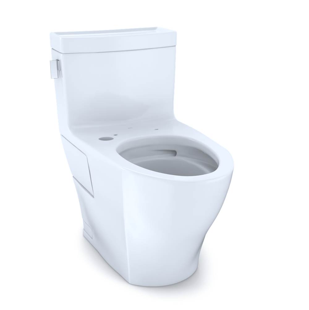 TOTO Legato® One-Piece Elongated 1.28 GPF WASHLET®+ and Auto Flush Ready Toilet with CEFIONTECT®, Cotton White