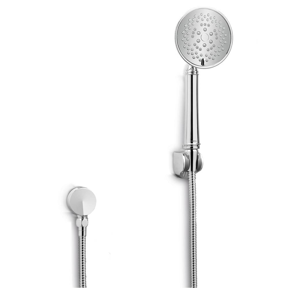 TOTO Traditional Collection Series A Five Spray Modes 4.5 inch 2.0 GPM Handshower, Polished Chrome