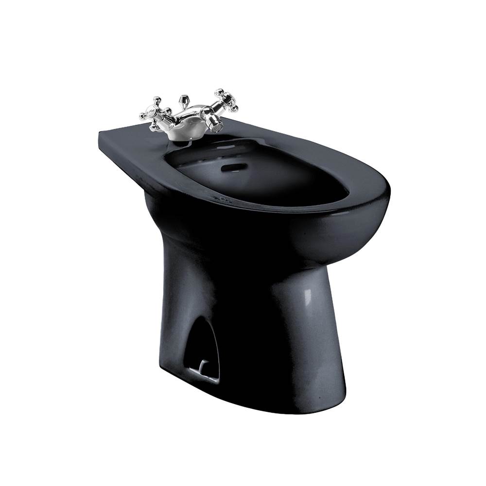 TOTO Piedmont® Single Hole Deck Mounted Faucet Bidet, Ebony