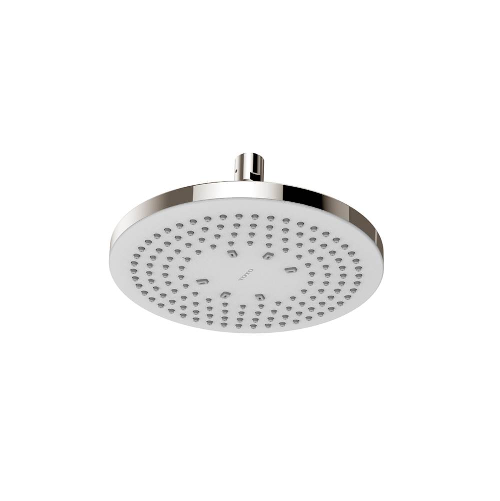 TOTO G Series 2.5 GPM Single Spray 8.5 inch Round Showerhead with COMFORT WAVE Technology, Polished Nickel