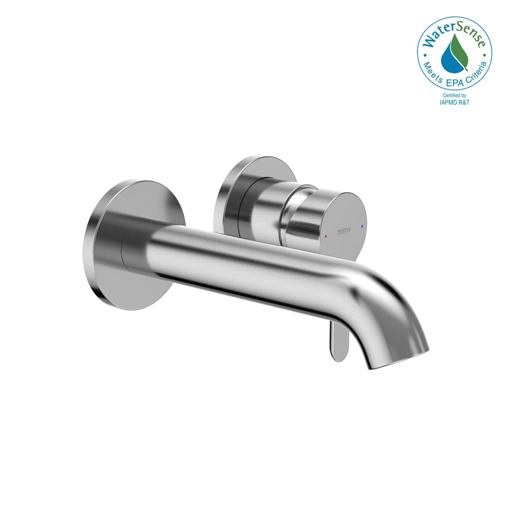 TOTO LB 1.2 GPM Wall-Mount Single-Handle Bathroom Faucet with COMFORT GLIDE™ Technology, Polished Chrome