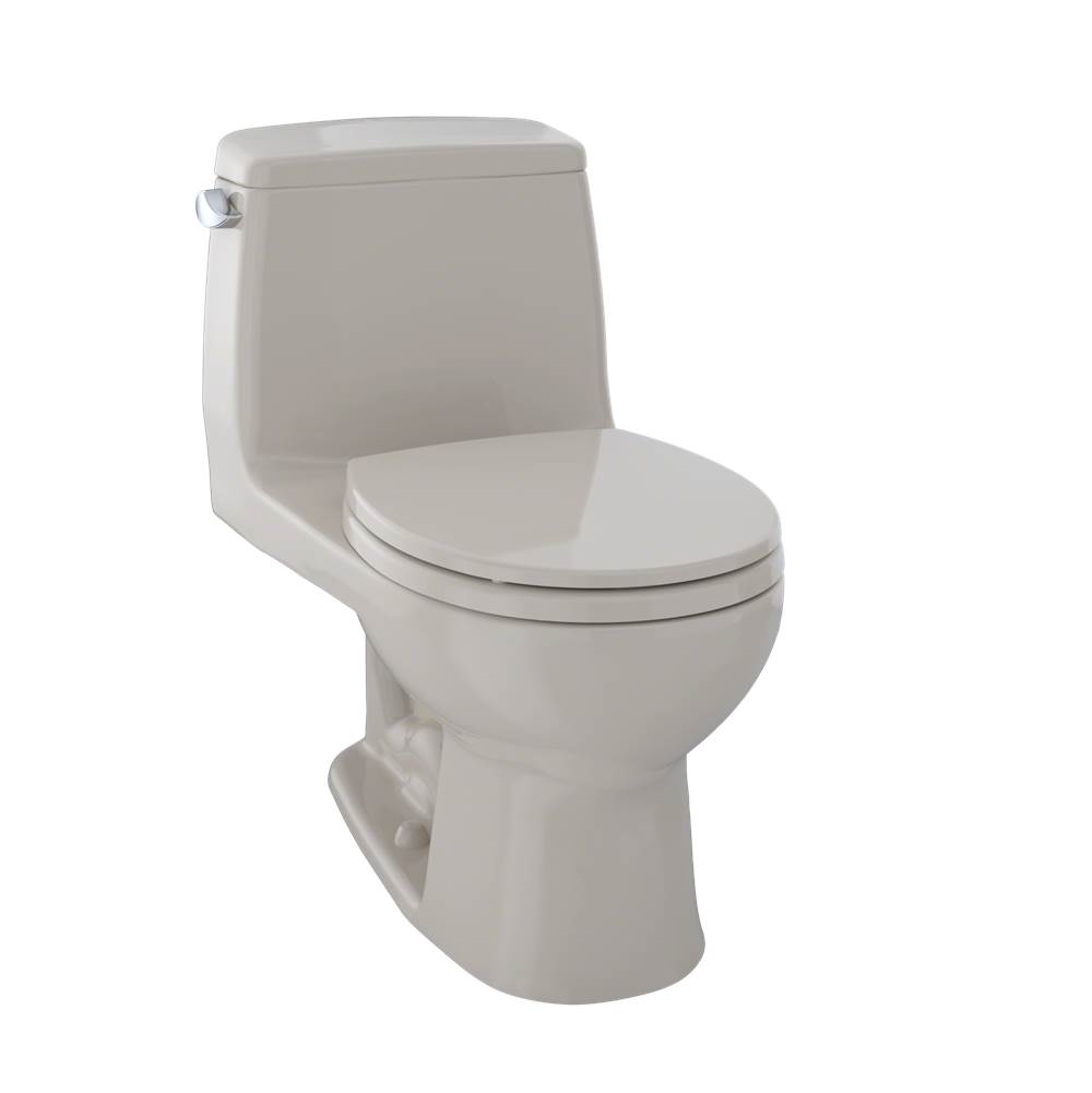 TOTO UltraMax® One-Piece Round Bowl 1.6 GPF Toilet, Bone