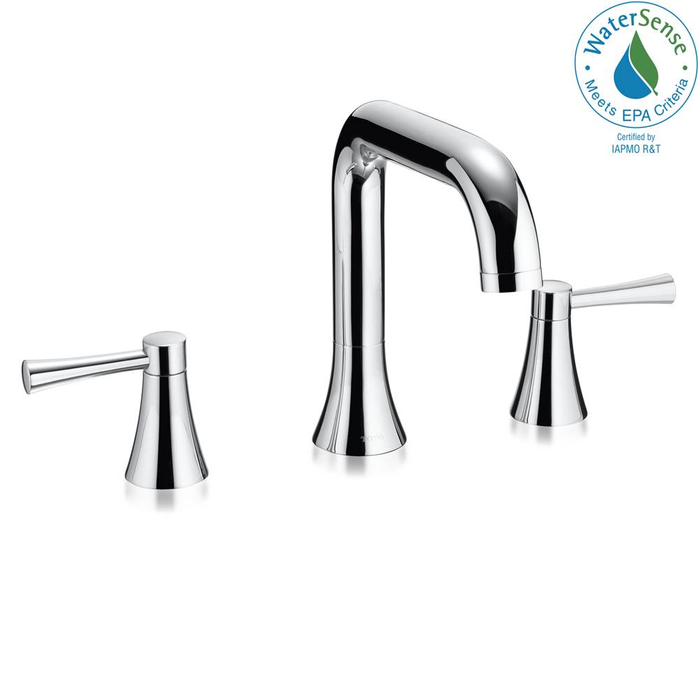 TOTO Nexus Two Handle Widespread 1.2 GPM Bathroom Sink Faucet, Polished Chrome