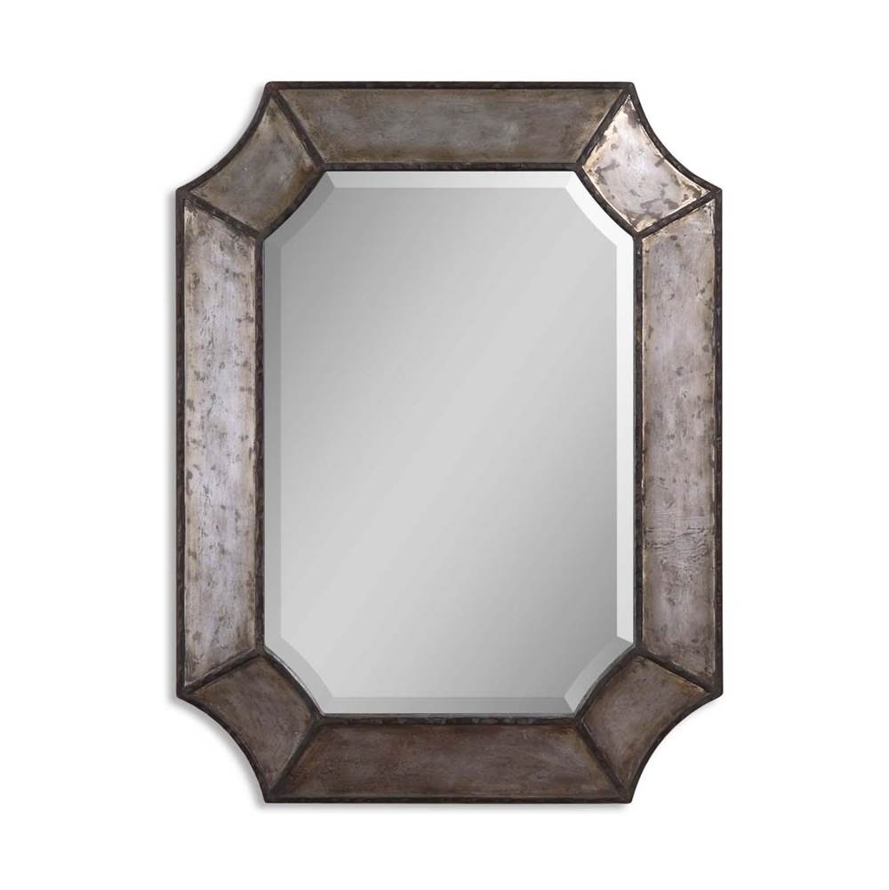 Uttermost Uttermost Elliot Distressed Aluminum Mirror