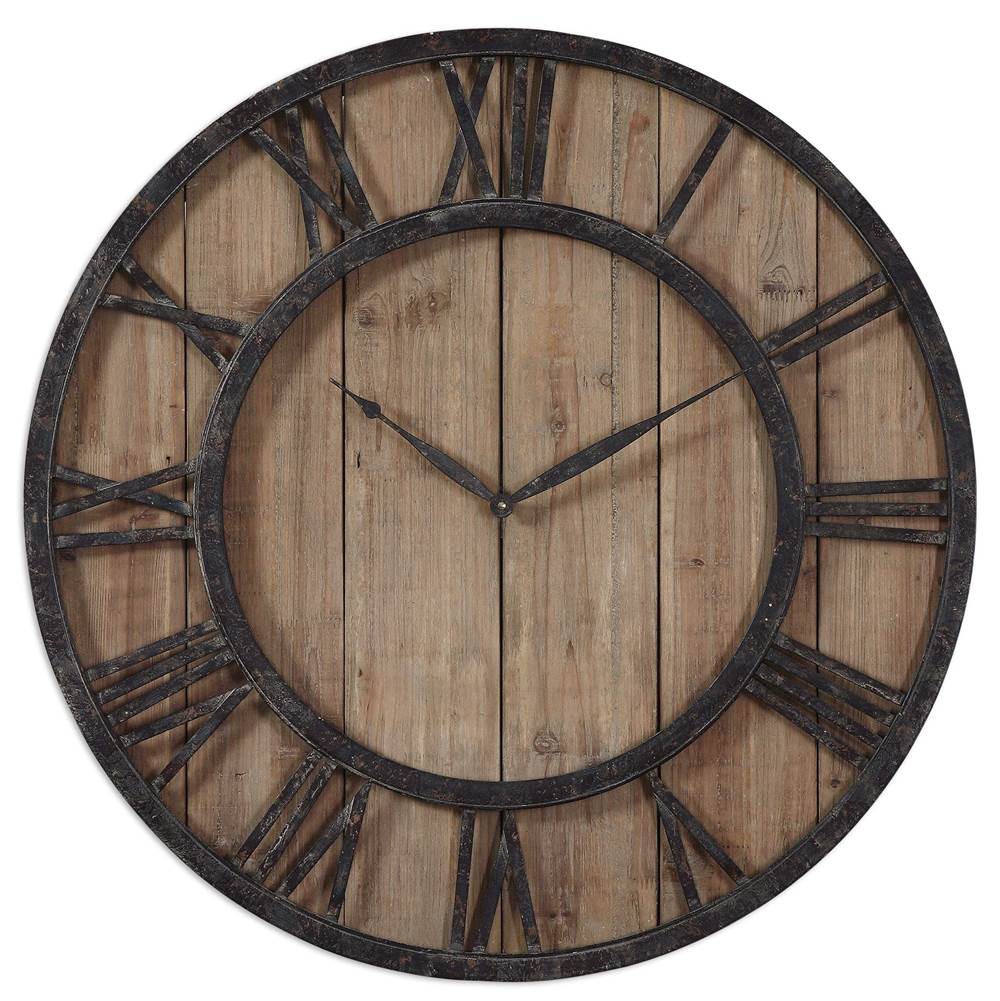 Uttermost Uttermost Powell Wooden Wall Clock