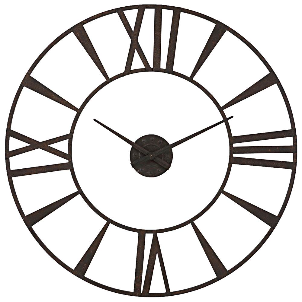 Uttermost Uttermost Storehouse Rustic Wall Clock