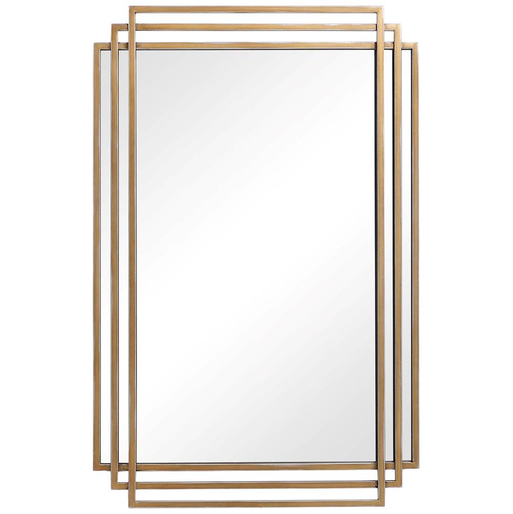Uttermost Uttermost Amherst Brushed Gold Mirror