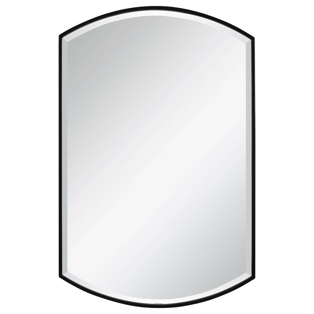 Uttermost Uttermost Shield Shaped Iron Mirror
