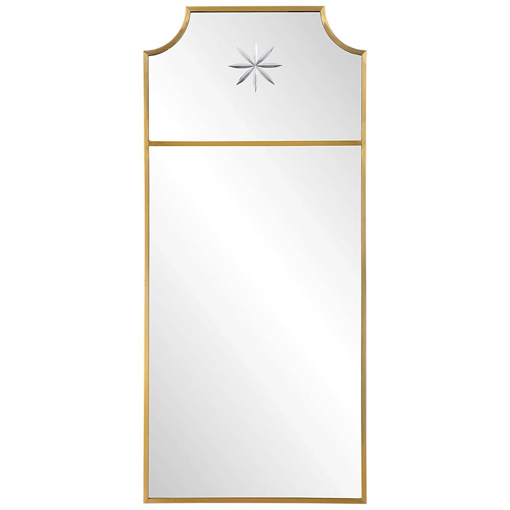 Uttermost Uttermost Caddington Tall Brass Mirror